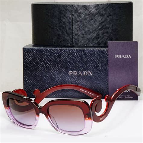 prada baroque square sunglasses|prada baroque sunglasses for women.